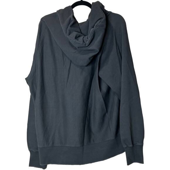 Sandrine Rose Parisian Dolls Zip Up Hoodie Sweatshirt Black Women Medium NWT - Picture 3 of 13